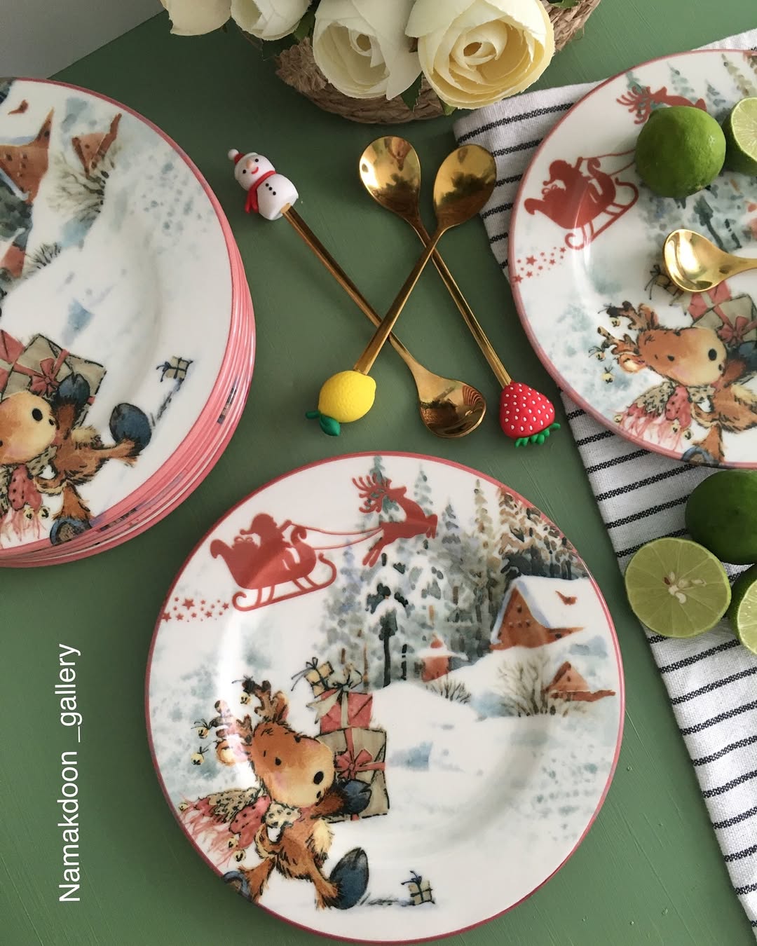 پیش دستی طرح کریسمس