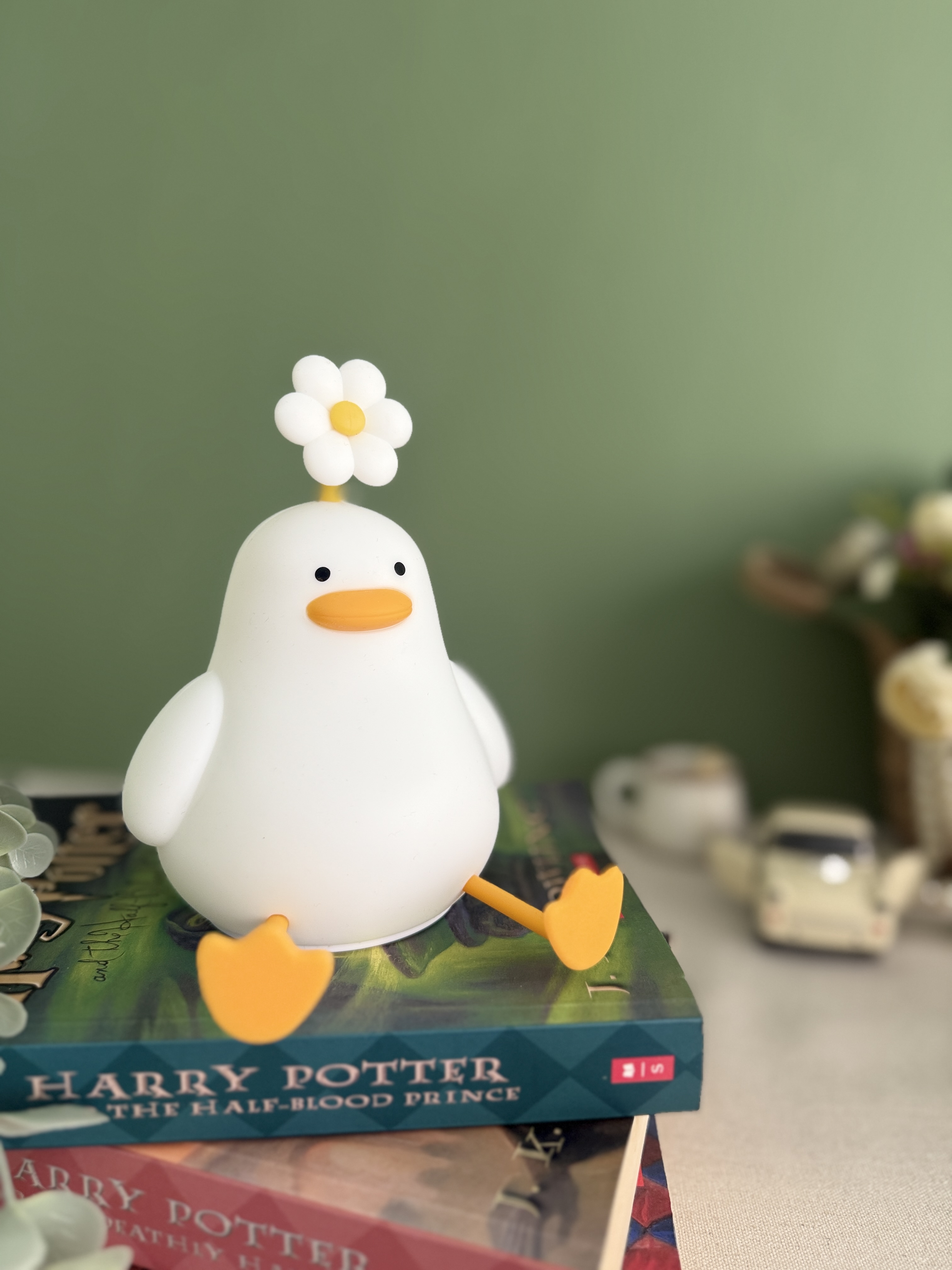 چراغ خواب سیلیکونی و شارژی اردک
