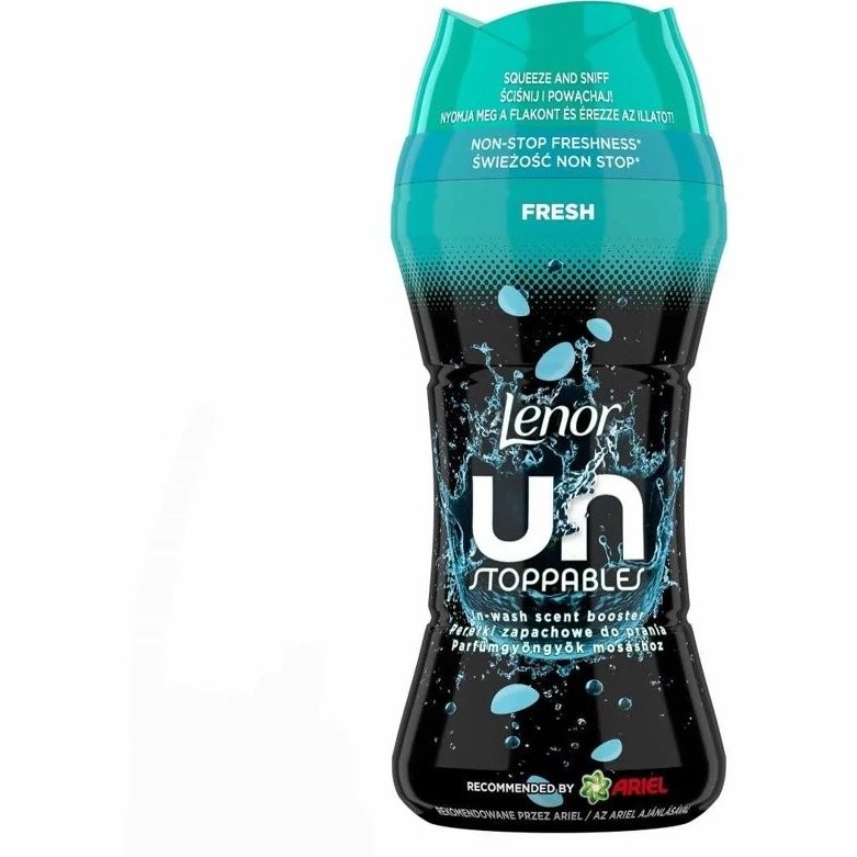 دانه‌ های خوشبو کننده (بوستر) لباس لنور Lenor مدل فرش توقف ناپذیرها Unstoppables وزن 270گرم؛ ایتالیا