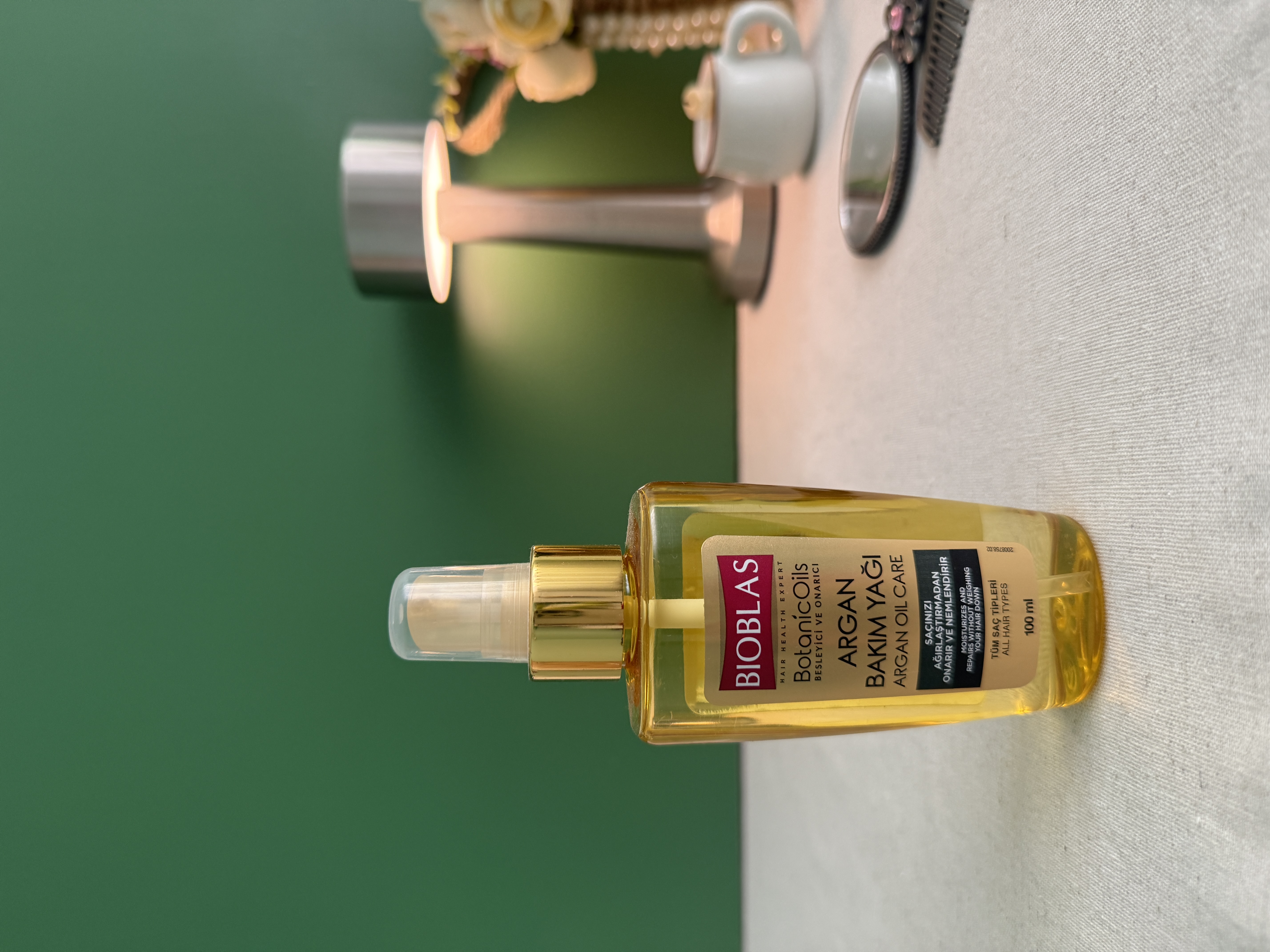 روغن آرگان بیوبلاس حجم ۱۰۰ میل مدل Botanic Oils