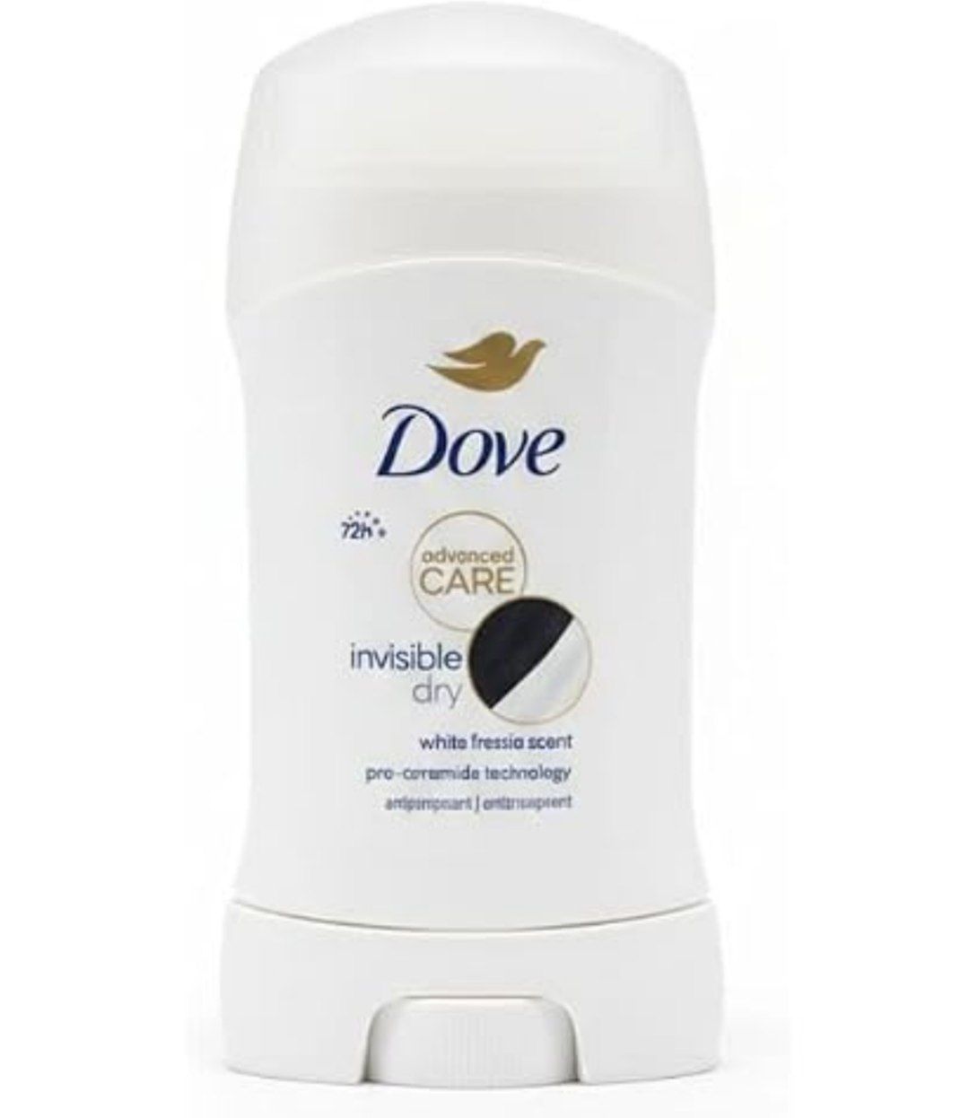 مام استیکی زنانه داو مدل Invisible Dry با رایحه گل سفید و ملایم حجم 50 میل با ماندگاری 72 ساعته