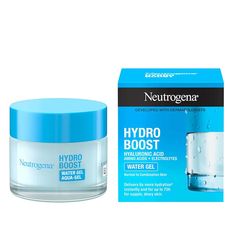 واتر ژل و آبرسان صورت نوتروژینا مدل Hydro Boost اصل حجم 50 میل