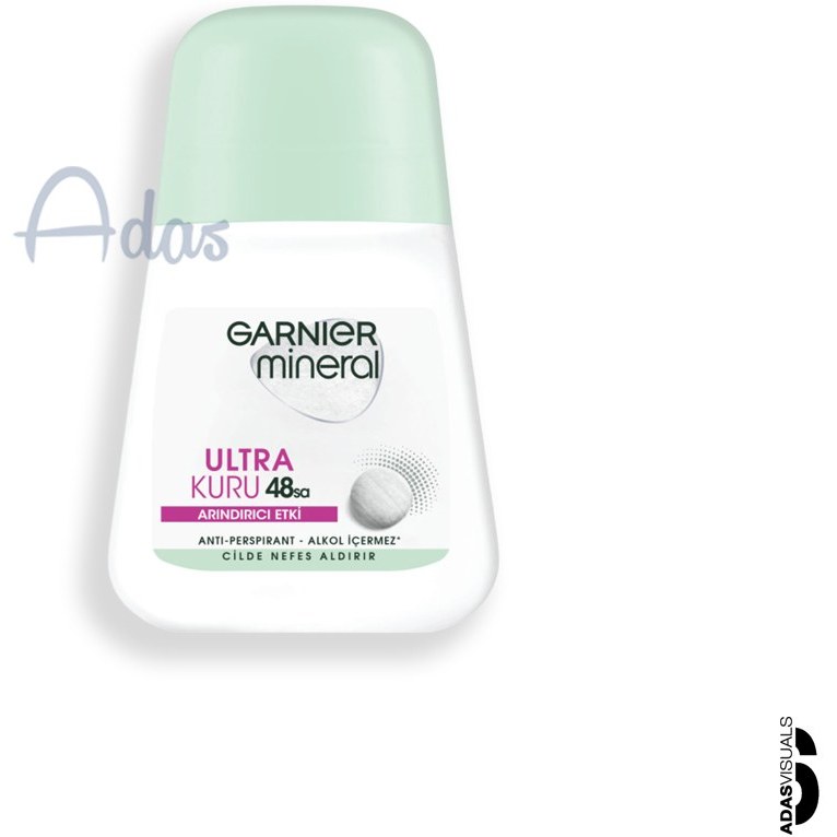 مام رول ضد تعریق GARNIeR Mineral Ultra Kuru | کنترل تعریق و محافظت 48 ساعته 50 میل