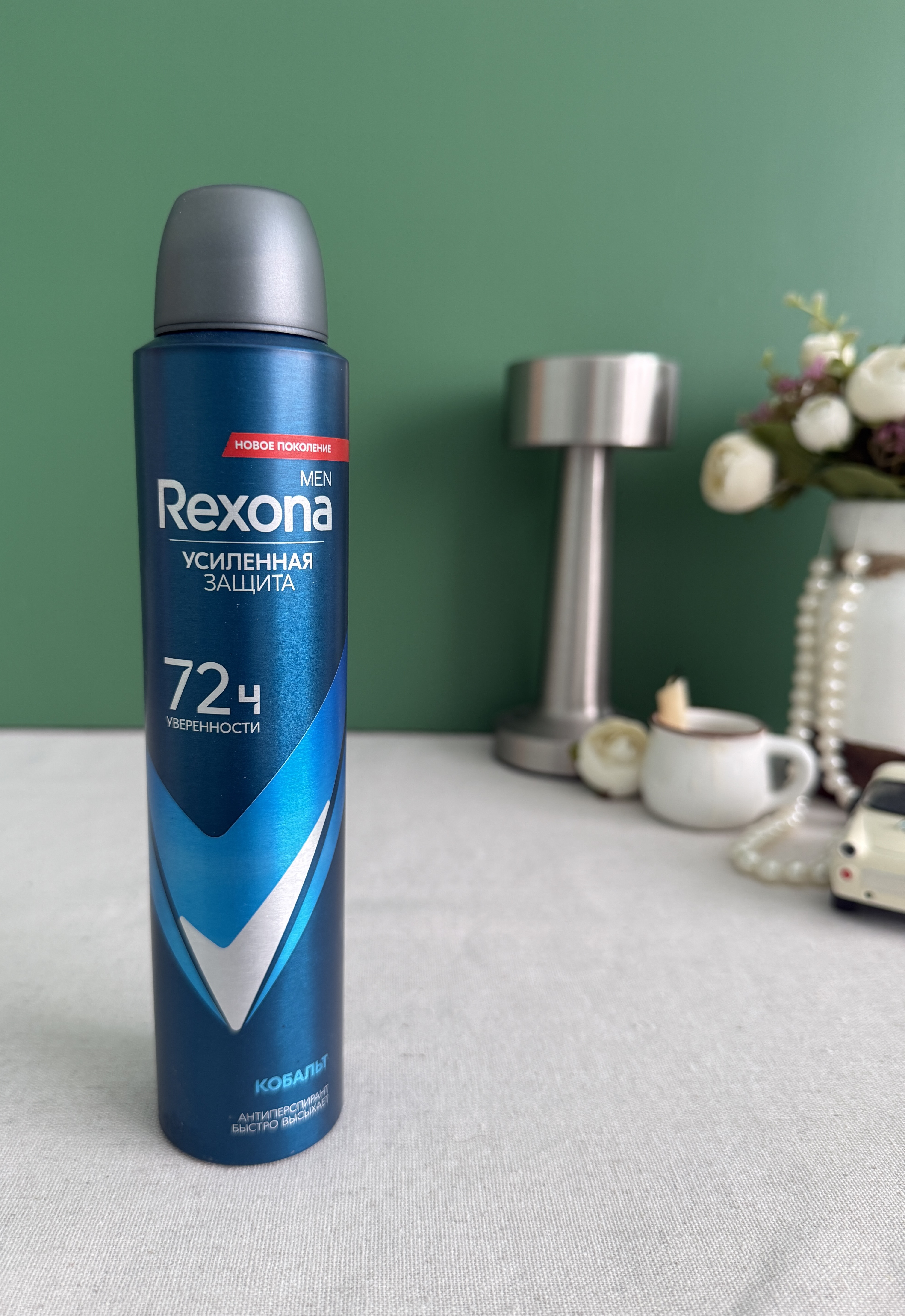 اسپری ضد تعریق 72 ساعته مردانه رکسونا رایحه  Rexona cobaltحجم 200 میلی لیتر