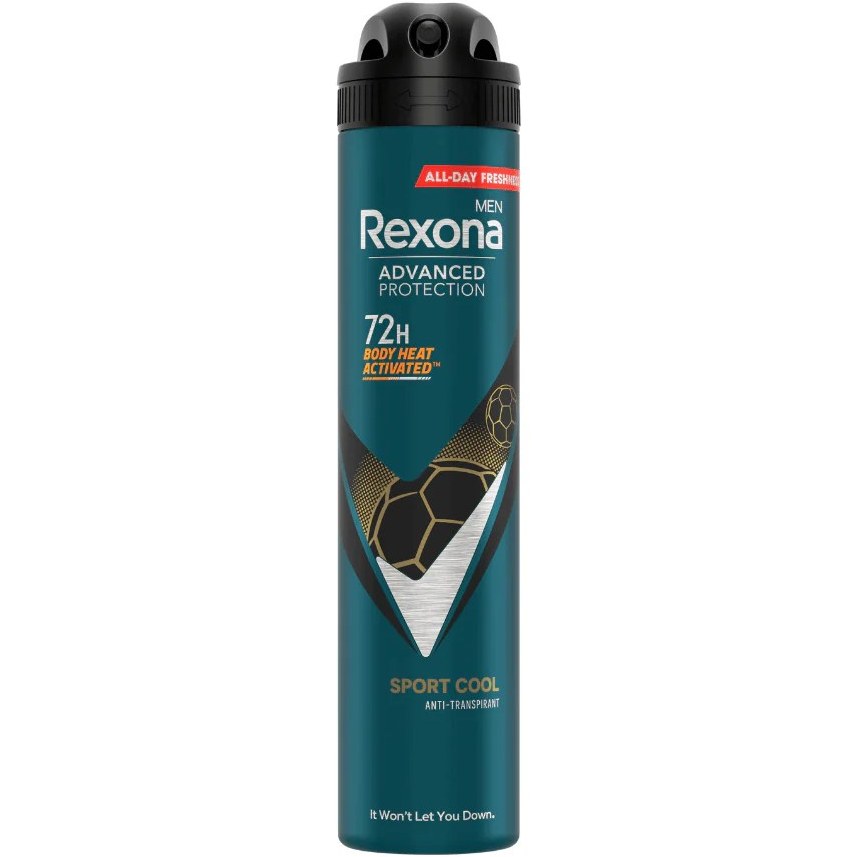 اسپری دئودورانت رکسونا Rexona مردانه 72 ساعته Sport Cool اصل ایتالیا حجم 200 میل